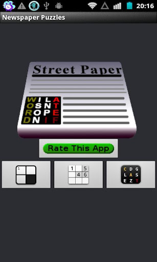 Newspaper Puzzles Game