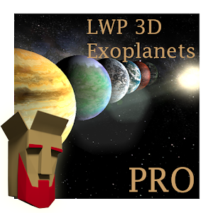 LWP 3D foreign planets PRO logo
