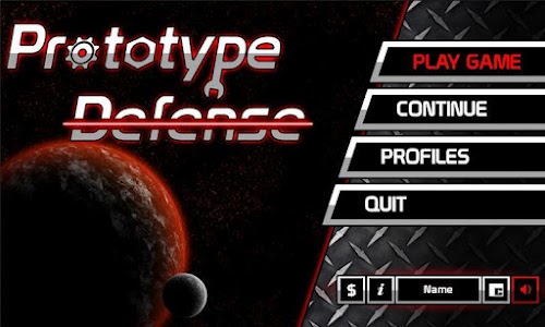 Android application Prototype Defense screenshort