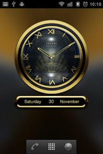 Estrel Designer Clock Widget - náhled
