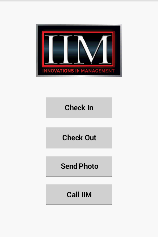 IIM Check In and Check Out