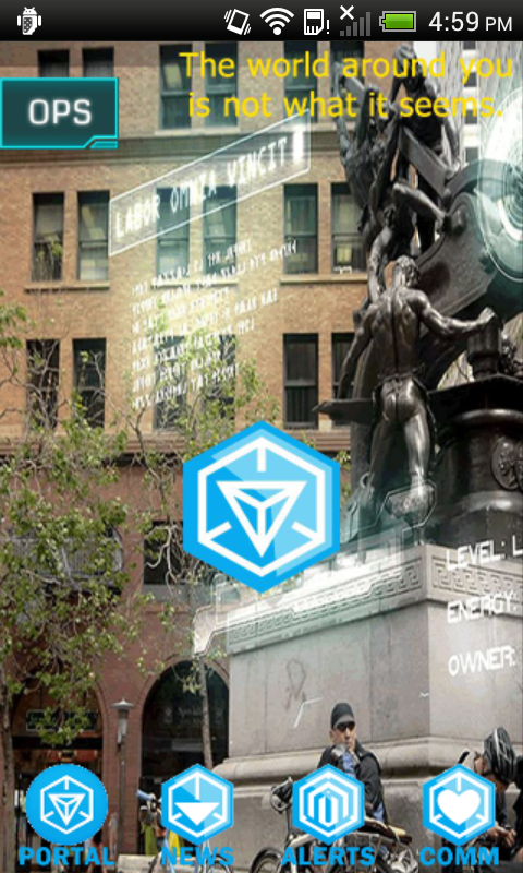 Ingress Portal Map Screen 2
