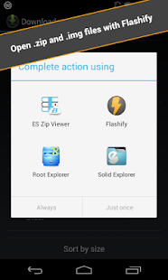 Flashify (for root users) - screenshot thumbnail
