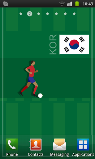 【免費運動App】South Korea Soccer LWP-APP點子