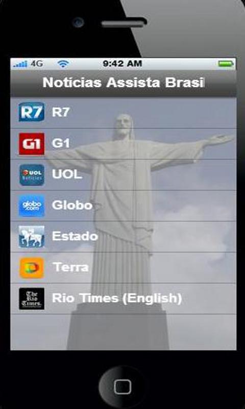 Android application Noticias Assista Brasil screenshort