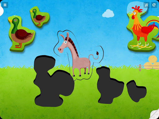 【免費解謎App】Farm Animal Puzzles for kids-APP點子