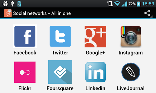 Social networks - All in one