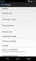DashClock Data Usage Extension poster 8