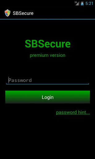 SBSecure Password Manager Lite