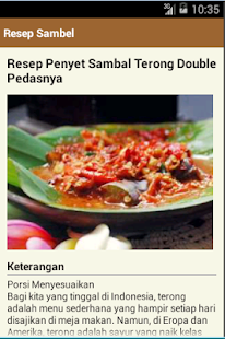 Lastest Resep Sambel Nusantara APK for Android