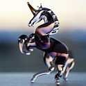 3D Crystal Horse logo