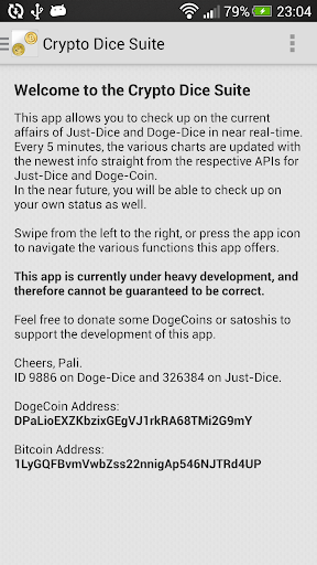 Crypto Dice Suite