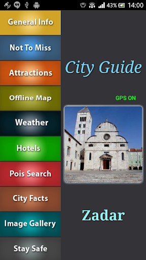 Zadar Offline Map Guide