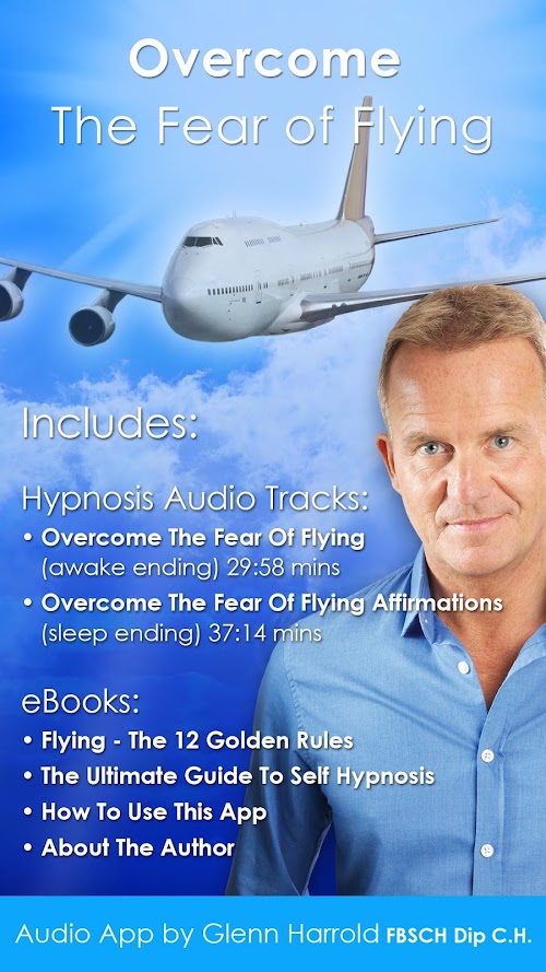 Android application Fear of Flying Hypnotherapy screenshort