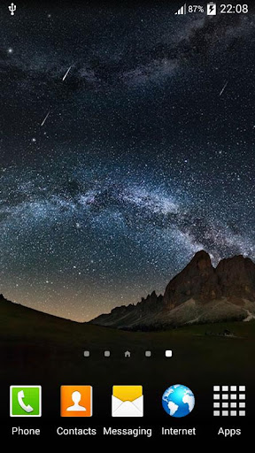 Star Night Live Wallpaper