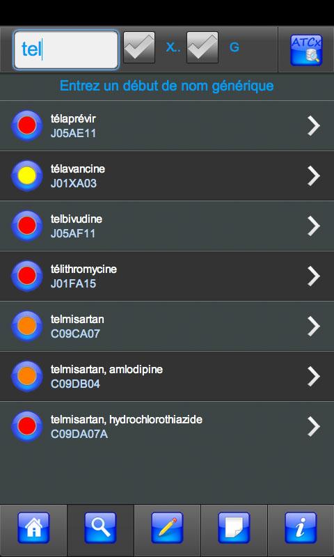 Interactions Médicamenteuses Screen 2