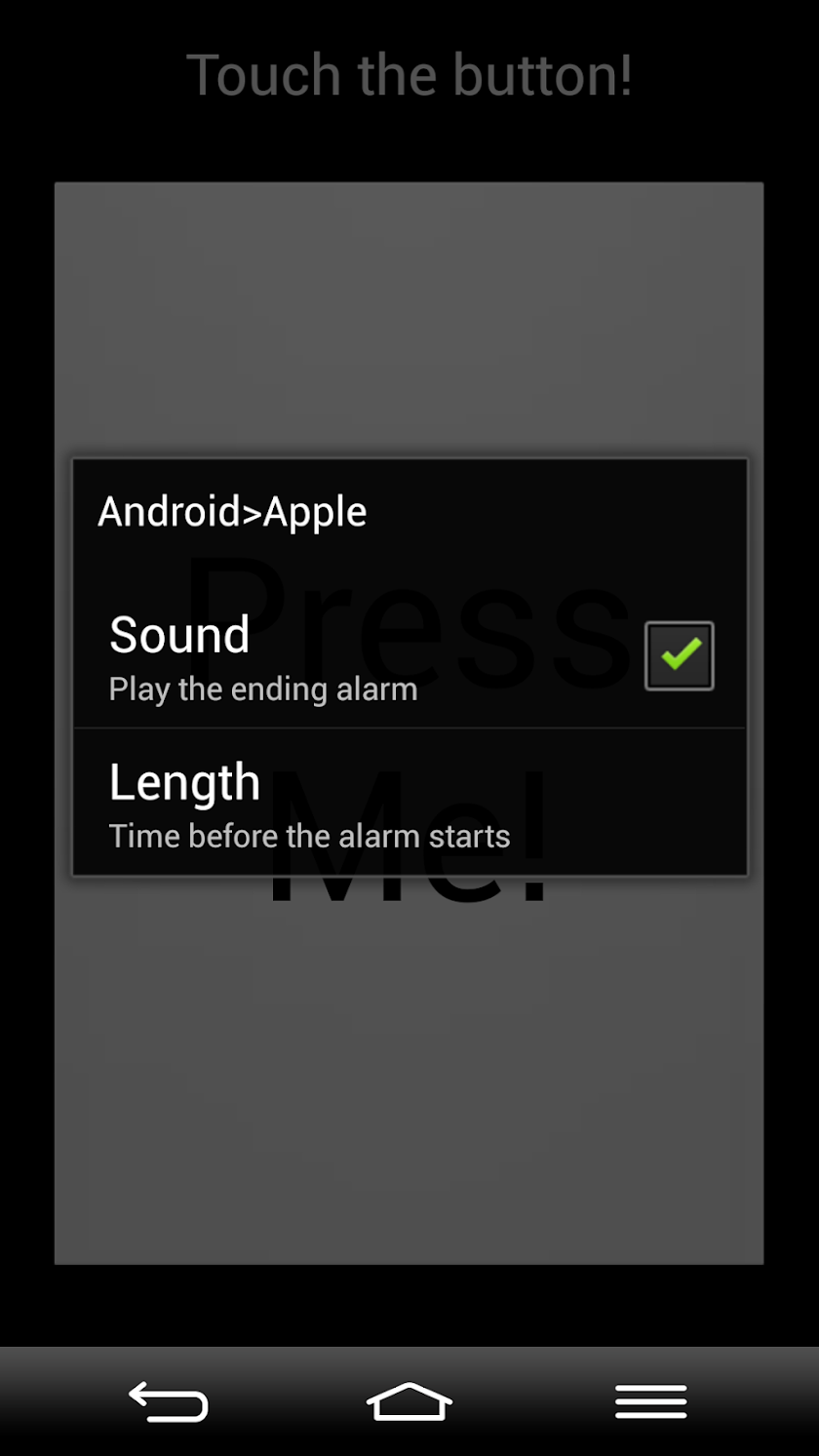 Dont Touch My Phone! Screen 3
