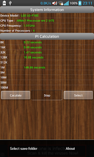 PI benchmark Screenshots 1