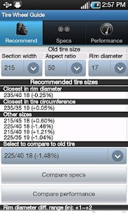 Tire Size Calculator