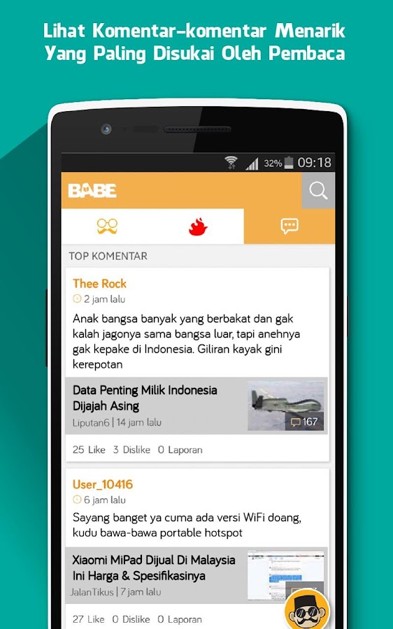 Update Terbaru Aplikasi BaBe - Baca Berita Indonesia