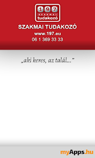 197 Szakmai Tudakozó Screenshots 0