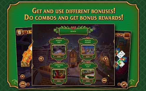 Solitaire Game. Christmas Screenshots 2