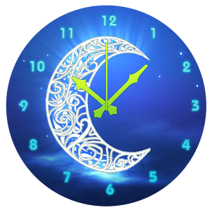 Ramadan Moon Clock