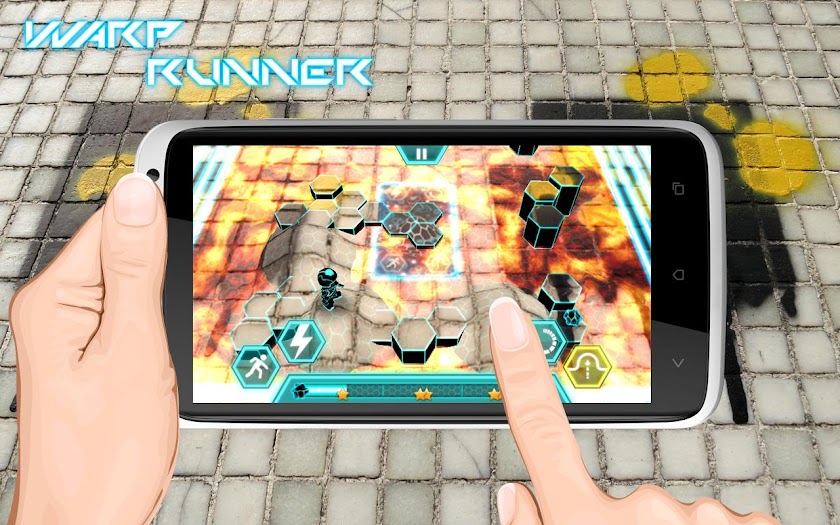 Warp Runner Screen 1
