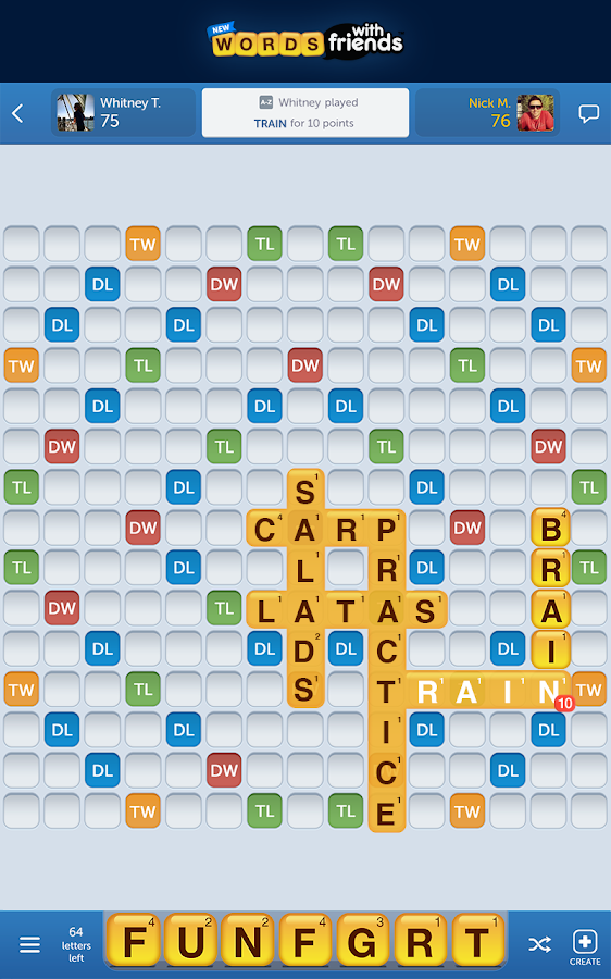 New Words With Friends - screenshot