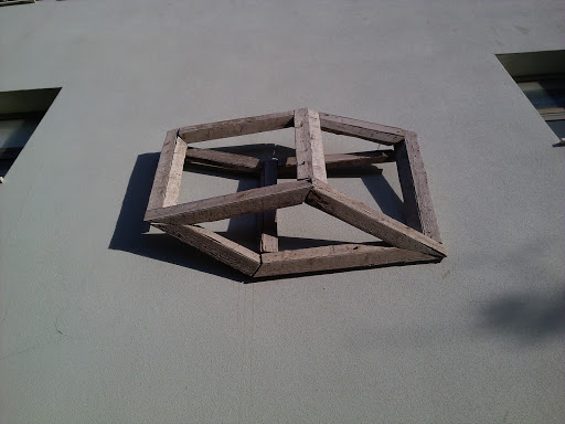 Wooden Perspective Cube