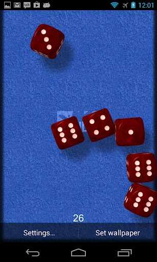 免費下載娛樂APP|3D Dice Live Wallpaper app開箱文|APP開箱王