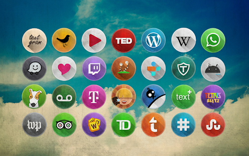 Retro UI Go Apex Nova Theme - screenshot thumbnail