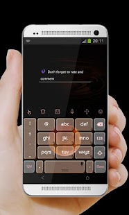 Dark Red Moon TouchPal Theme Screenshots 9
