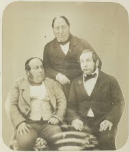 Portret van de Oppenheims, zwagers van de fotograaf