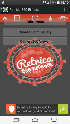 Retrica 360 Effects