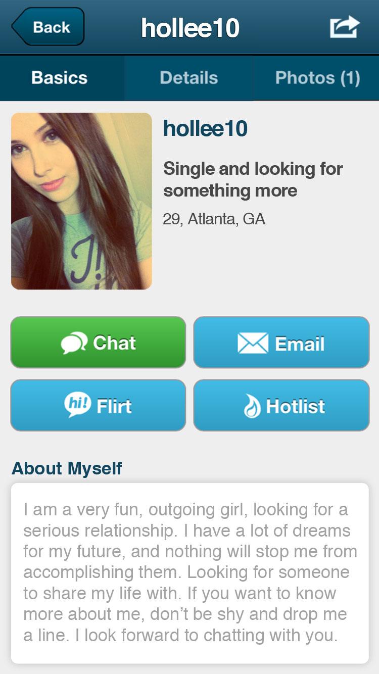 Mate1.com - Singles Dating Screen 2