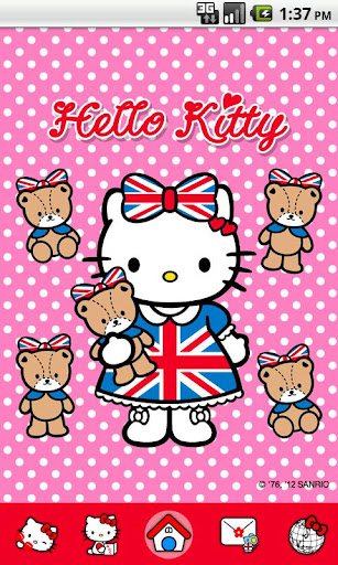 Hello Kitty CuteBabyBear Theme