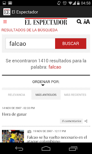 【免費新聞App】El Espectador Móvil-APP點子