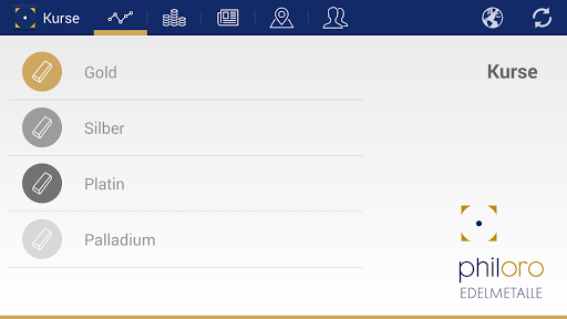 philoro Edelmetalle App