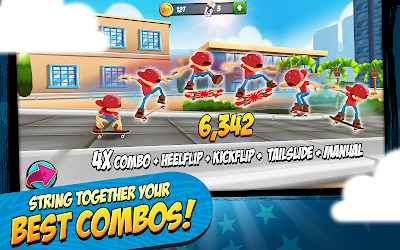 Descargar Epic Skater v1.3.0 Mod (Unlimited Coins/Soda) apk