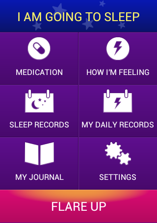Android application FibroMapp screenshort