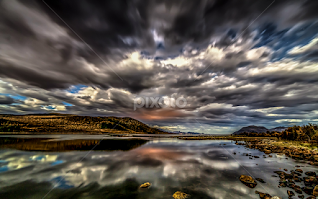 Rough clouds by Benny Høynes - Landscapes Weather