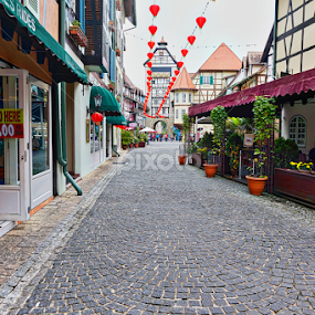 Empty Street by Samsul Zamzuri Abu Bakar - City,  Street & Park Street Scenes