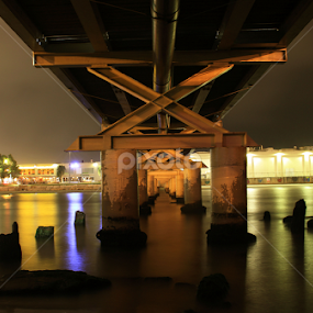 bridge over trouble water by Mhel Pernia - Buildings & Architecture Bridges & Suspended Structures