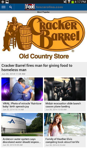 【免費新聞App】FOX Carolina News-APP點子