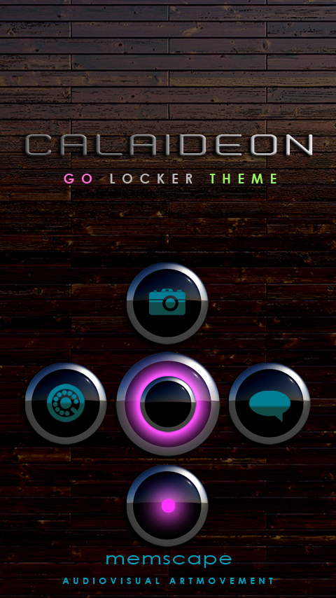 Android application GO locker CALAIDEON Theme screenshort