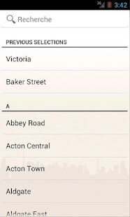 LONDON SUBWAY GUIDE PRO Screen 3
