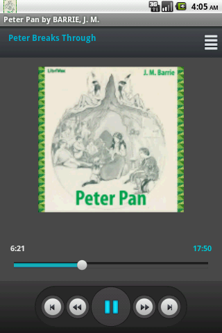 Peter Pan Audio Book BARRIE