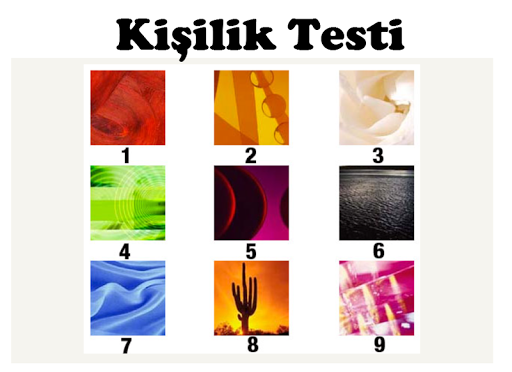 Kişilik - Karakter Testi