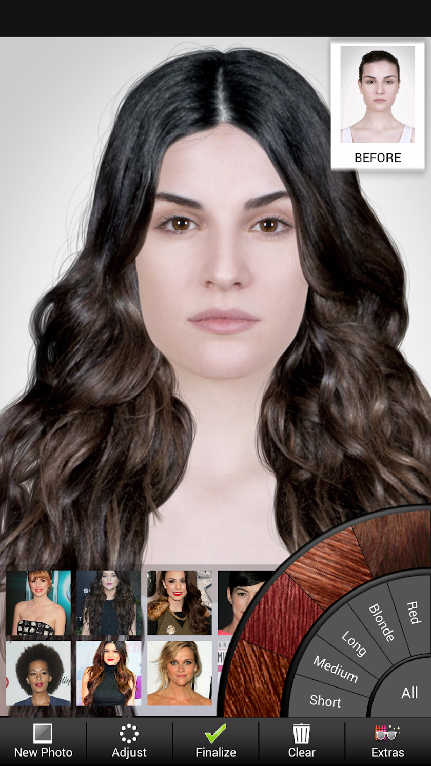 Celebrity Hairstyle Salon Screen 3